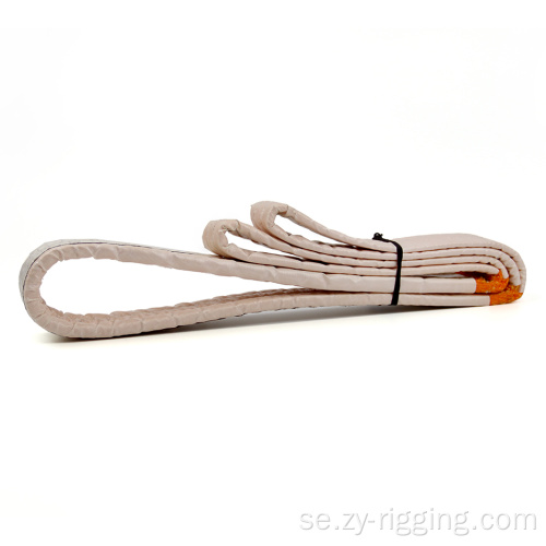 1T-10T-kedja Flat Eye Tape Webbing Slings